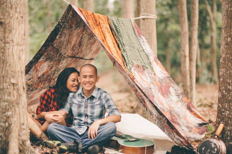 cuckoo cloud concepts james and liane engagement session camping americana-inspired outdoors plaid cebu wedding stylist 09