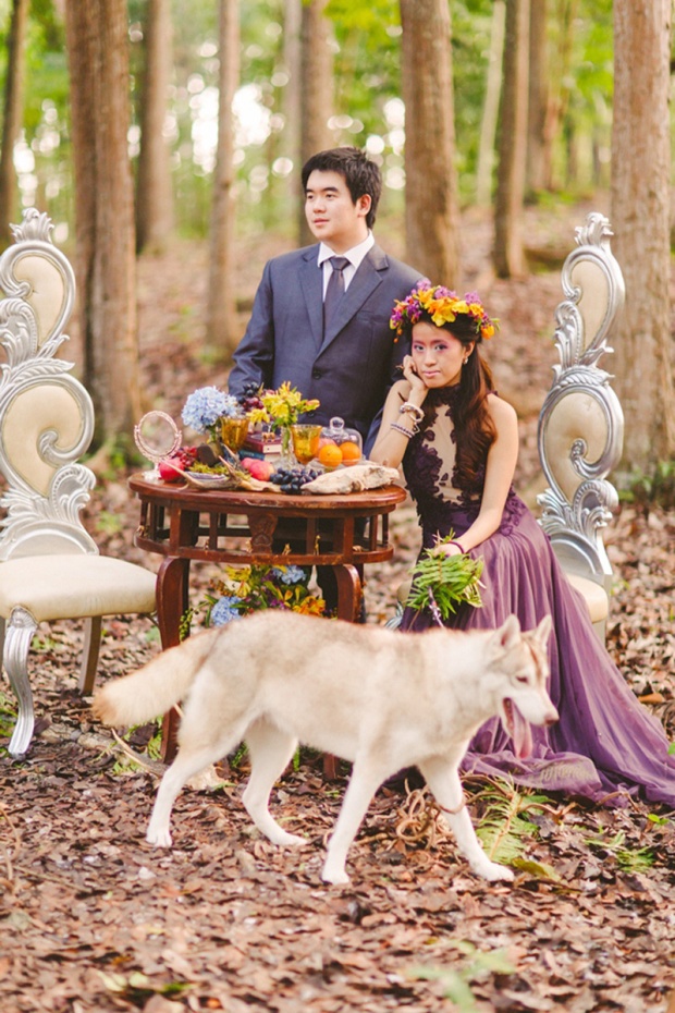 cuckoo cloud concepts andrew and iris engagement session enchanted forest whimsical woodland prenup cebu wedding stylist 24