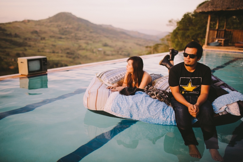 Cuckoo Cloud Concepts Owen Blance Engagement Grunge Inspired Swimming Pool Quirky Outdoor Cebu Wedding Stylist-23